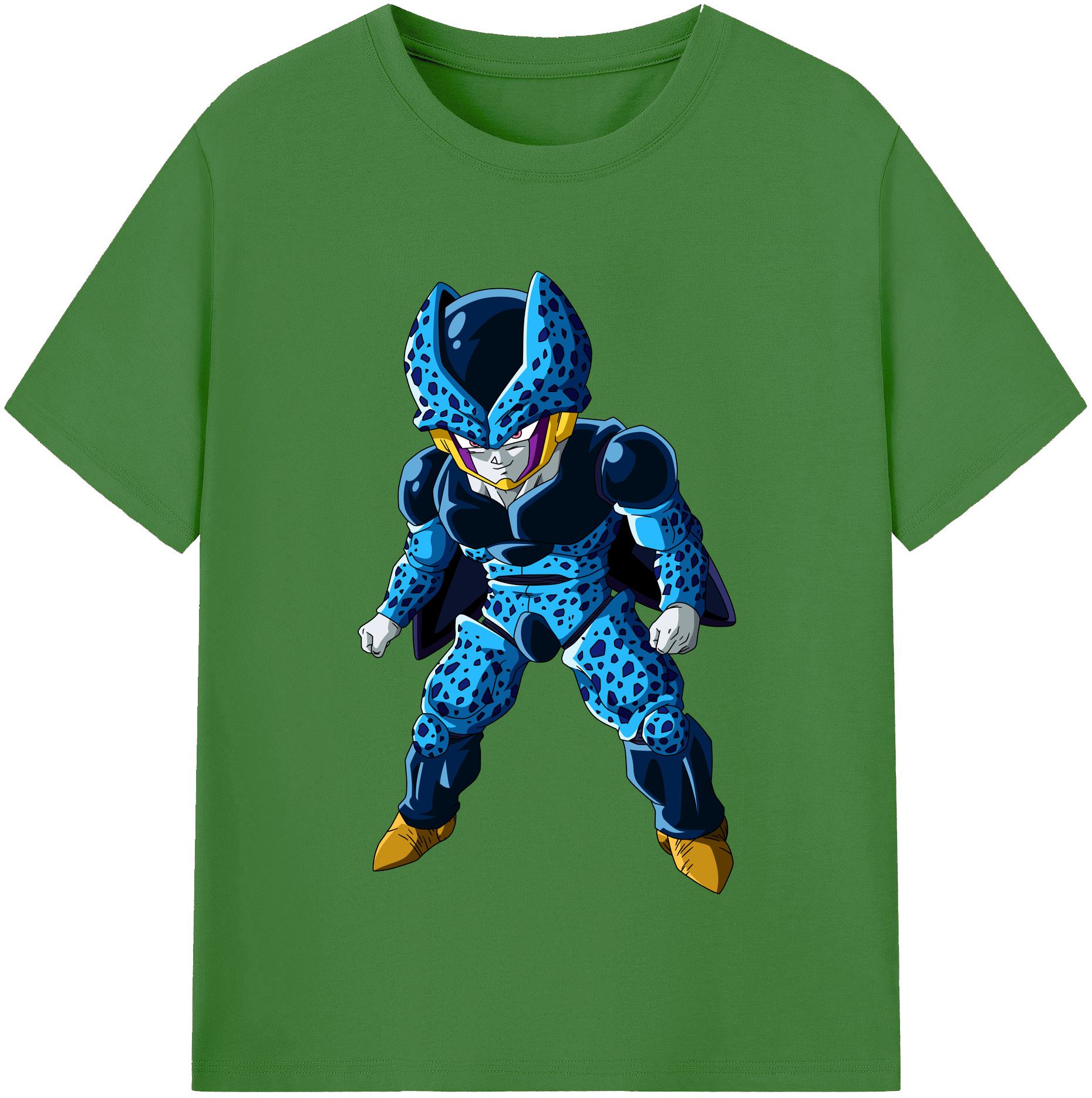 （画像用） ドラゴンボール セル DRAGON BALL Cell レディースカジュアルプリントTシャツ（綿100％）